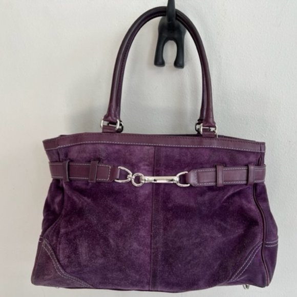 バッグ COACH Hamptons Suede Carryall Tote Bag Coach | Bags | Coach Hamptons Carryall Suede Tote | Poshmark